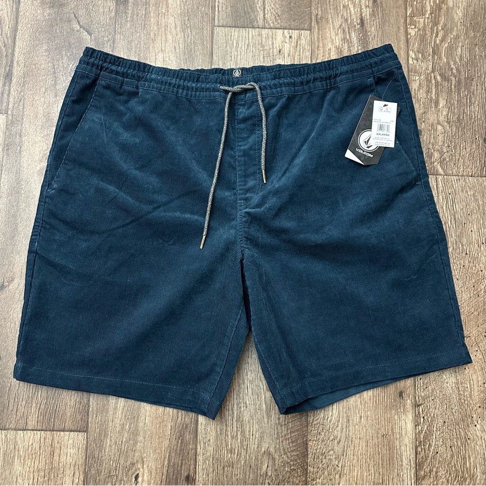 Volcom Frickin Corduroy Chino Shorts Men’s Size XXL Blue